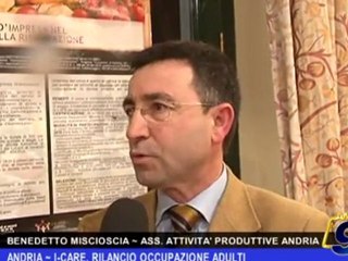 ANDRIA | I-Care, rilancio occupazione adulti
