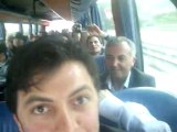 Sivas Vadiden Ali Turan'a destek turunda Otobüste söylediği Anladım Değmezmiş Sana Türküsü, Sapanlı köyü Kamil Özdemir