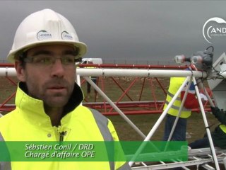 Mise en place d’un pylône de 120 mètres (dans le cadre de l'OPE)