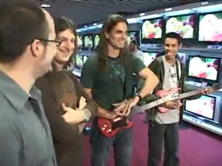 Guitarristas do Angra X Guitar Hero