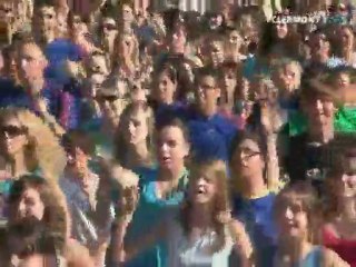 Flash Mob sur la Place de Jaude (Clermont)