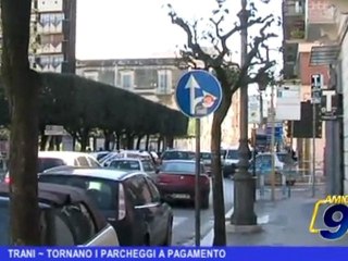 TRANI | Tornano i parcheggi a pagamento
