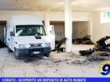 CORATO | Scoperto un deposito di auto rubate