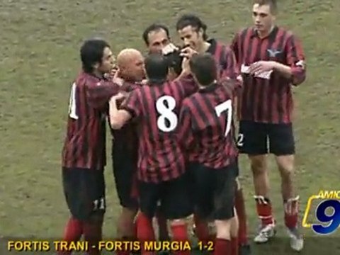 FORTIS TRANI - FORTIS MURGIA 1-2 | Serie D Girone H