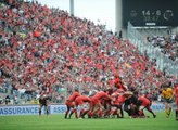 Le Vélodrome se transforme en temple du rugby