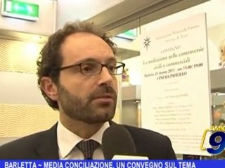 BARLETTA | Media conciliazione, un convegno sul tema