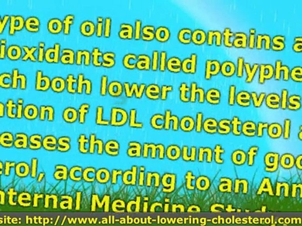 Effects of Olive Oil Cholesterol – Is It Good or bad?
