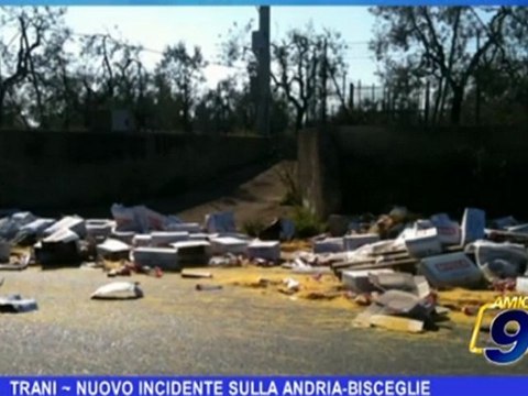 TRANI | Nuovo incidente sulla Andria-Bisceglie