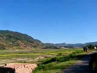 MADAGASCAR.Paysage aux abords de Fianaransoa