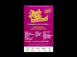 Jeannette Bougrab vous invite à la « Fête de la Jeunesse » au Zenith