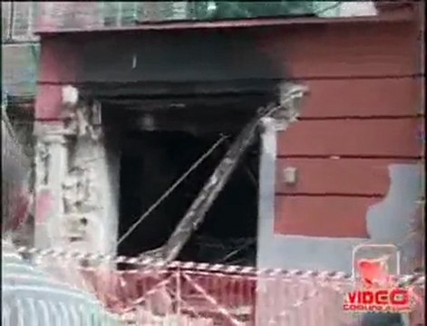 Napoli - Incendiate le giostrine della Villa Comunale