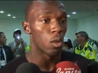 Bolt: "Non è stata una buona corsa"
