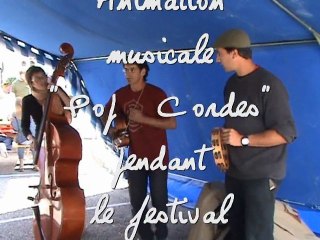 Animation musicale "pop cordes" Echo des mots à Pont du Fossé