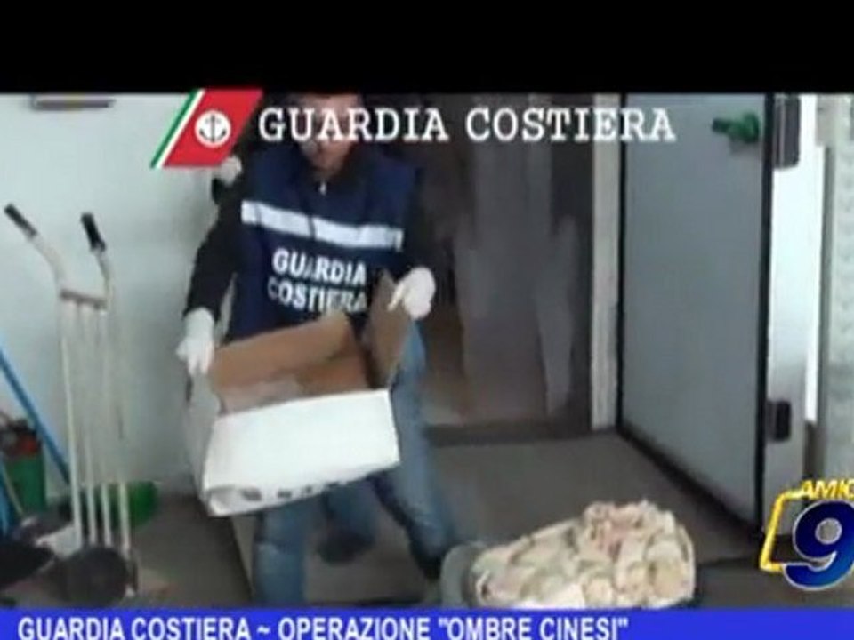 Guardia Costiera, operazione "Ombre Cinesi"