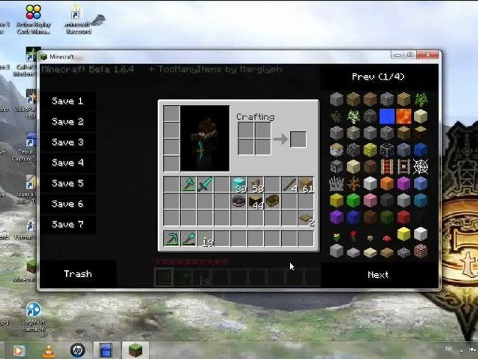 Mod "too many items" pour minecraft 1.6.4