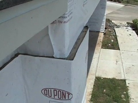 Houston Home Inspector: Improper Window Flashing on Stucco Wall