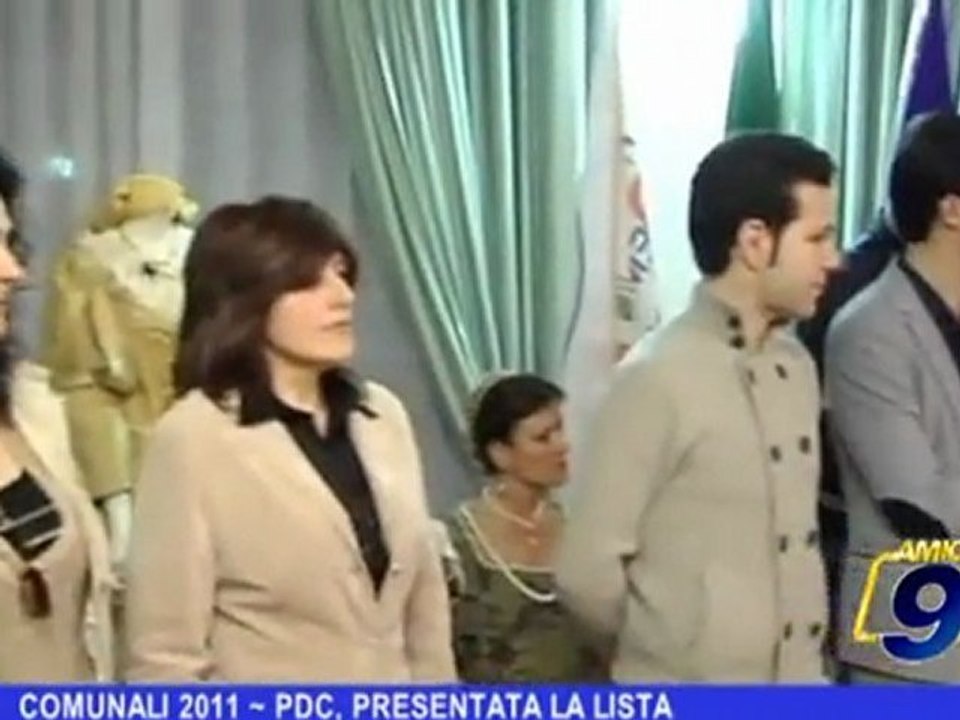 COMUNALI 2011 | PDC, presentata la lista