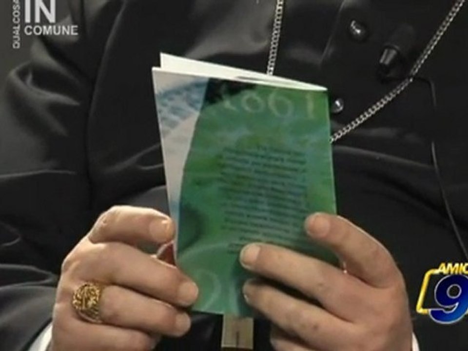 QUALCOSA IN COMUNE 2011 | Ospite Monsignor Giovan Battista Picchierri