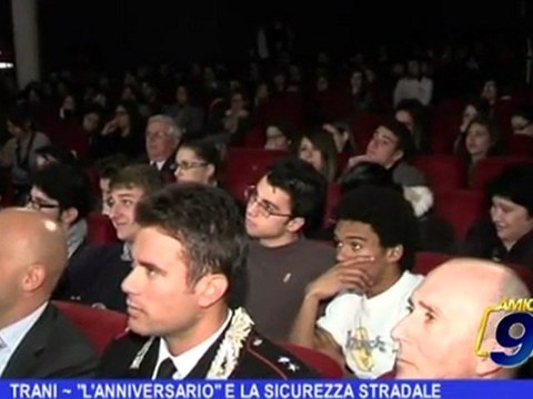 TRANI | L'anniversario e la sicurezza stradale