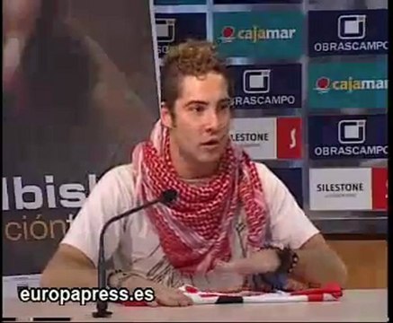 David Bisbal seguidor del Almeria