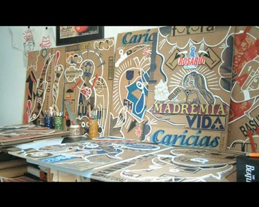 Javier de la Rosa- Caricias de Cartón (2010)