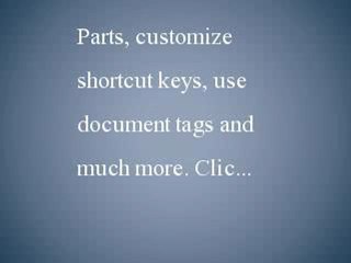 Save Time in Microsoft Word