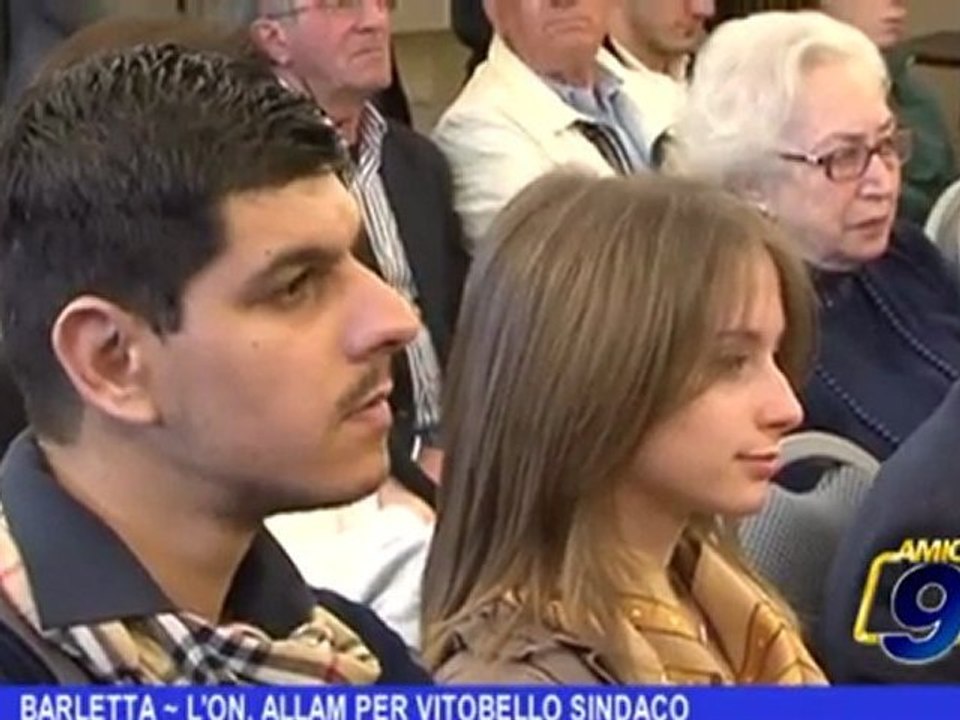 BARLETTA | Onorevole Magdi Allam per Vitobello Sindaco