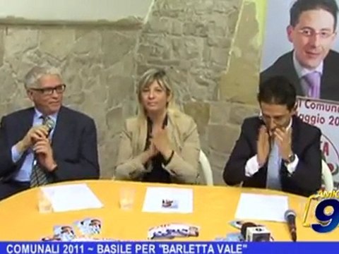 COMUNALI 2011 | Basile per Barletta vale