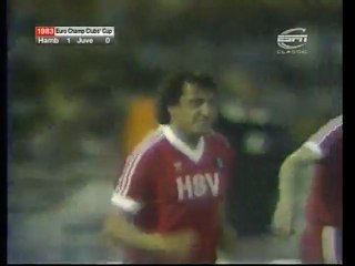Κύπελλο Πρωταθλητριών 1983: Αμβούργο-Γιουβέντους 1-0