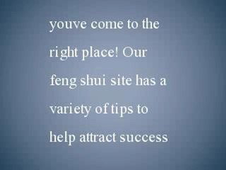 Feng Shui Symbols and Cures for Career Success