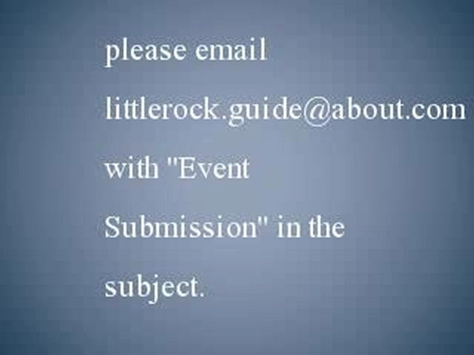 Little Rock Event Calendar - May Festivals and Events in the Little Rock Area