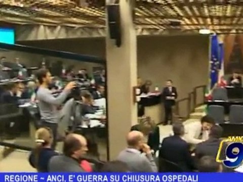 REGIONE ANCI, è guerra su chiusura ospedali