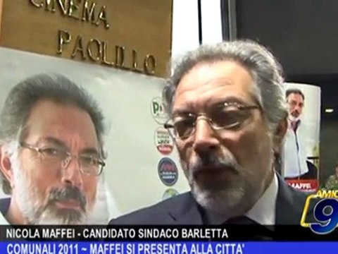 COMUNALI 2011 Maffei si presenta alla città