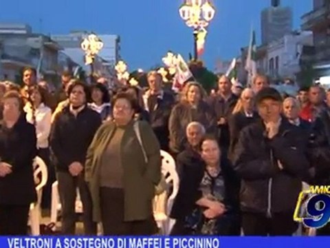 Veltroni a sostegno di Maffei e Piccinino