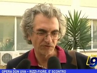 Opera Don Uva, Rizzi-Fiore: è scontro