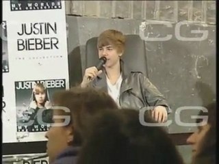 La entrevista de Justin Bieber en Madrid