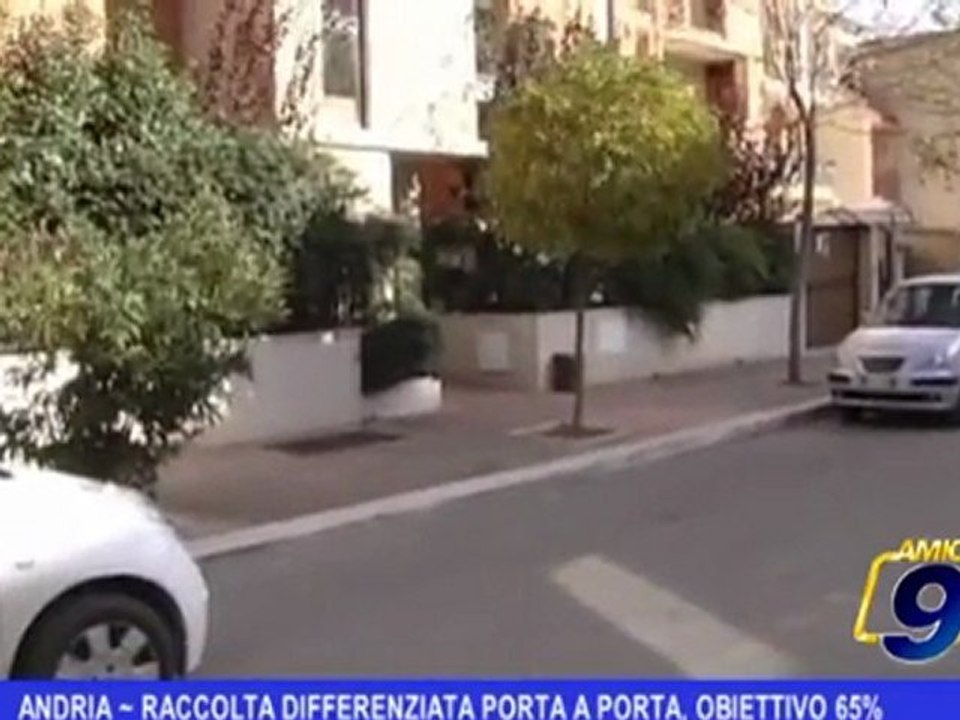 Andria | Raccoltà differenziata porta a porta obiettivo 65%