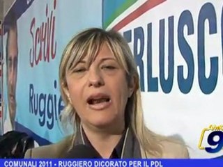 COMUNALI 2011 | Ruggiero Dicorato per il PDL