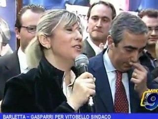 BARLETTA | Gasparri per Vitobello Sindaco
