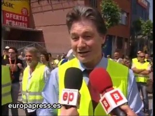 El paro es "prácticamente total" en todo el país