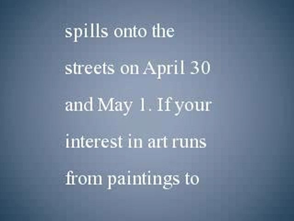 2011 Mission Federal ArtWalk Paints Little Italy, April 30 & May 1
