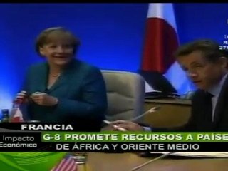 G-8 promete recursos a países del mundo árabe
