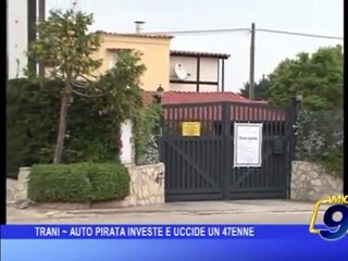 Download Video: Trani | Auto pirata travolge e uccide un 47enne