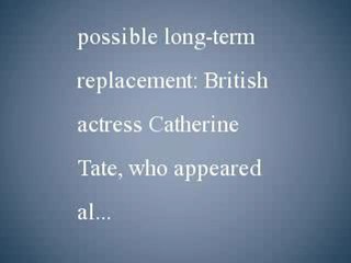 Will Catherine Tate Take Over The Office?