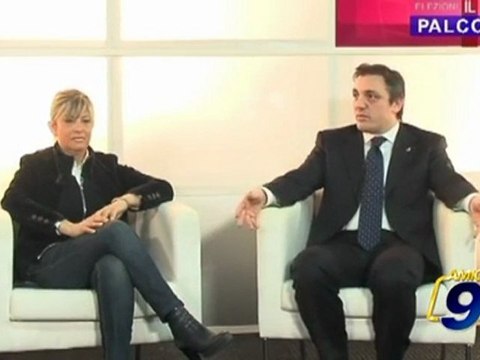 Il palco. Amministrative 2011| Ospite: sen. Maurizio Gasparri, presidente gruppo PDL senato