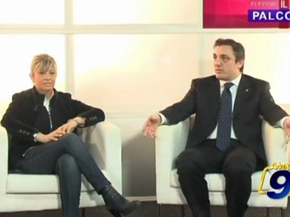 Il palco. Amministrative 2011| Ospite: sen. Maurizio Gasparri, presidente gruppo PDL senato