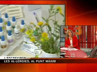 TV3 - L'Entrevista - 3/24 - Les al·lèrgies, al seu punt màxim
