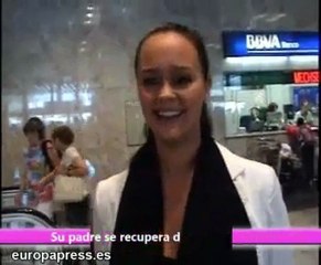 Shaila Dúrcal rebosa felicidad