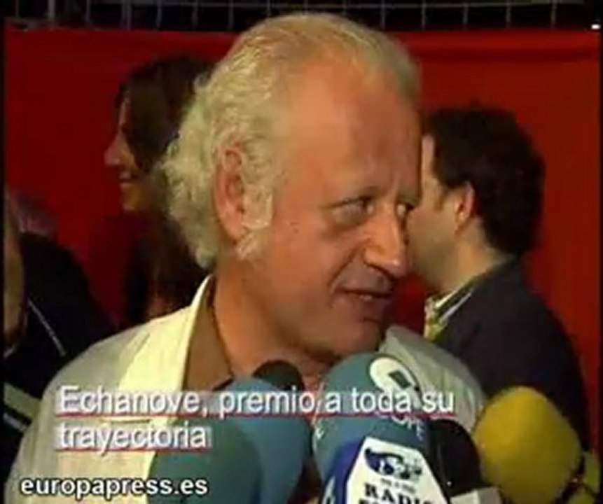 Juan Echanove, premio a su carrera artística