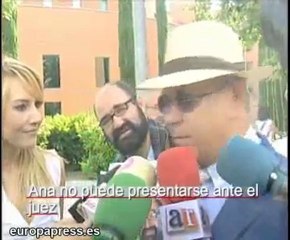 Darek testifica en un juicio de Ana Obregón